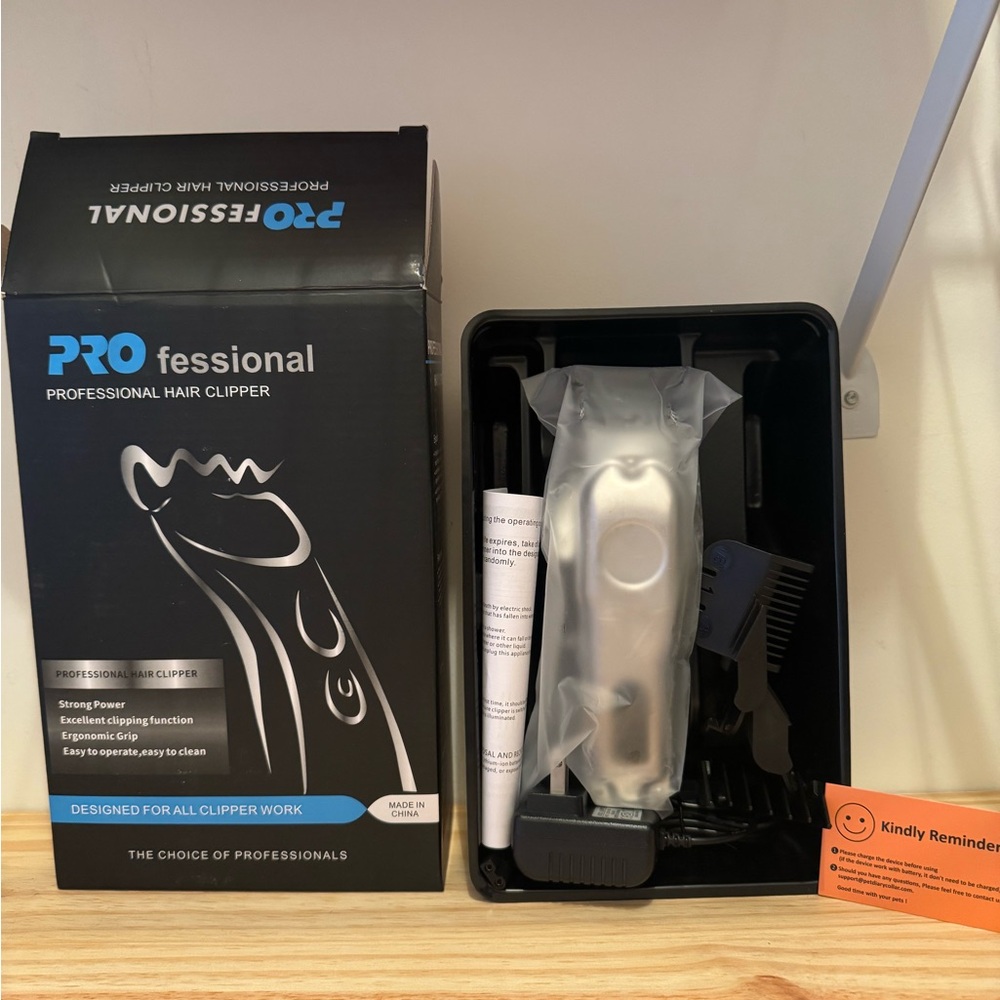 Professional Hair Clipper Set - New unused